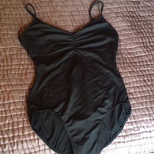Black ballet leotard
